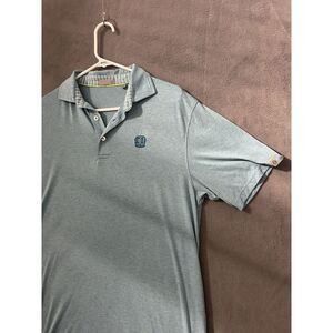 TASC‎ Men's Performance Short Sleeve Polo Shirt Blue Size M